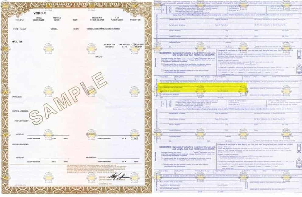 South Dakota Vehicle Title Donation Questions